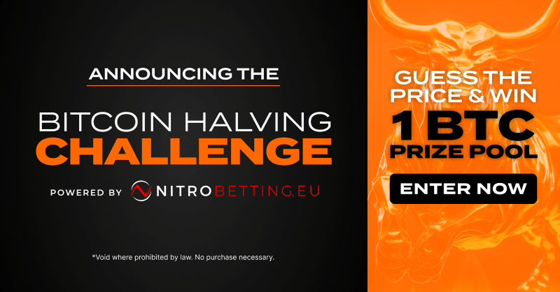 Bitcoin Magazine and Nitrobetting.eu Present "The Bitcoin Halving Challenge"