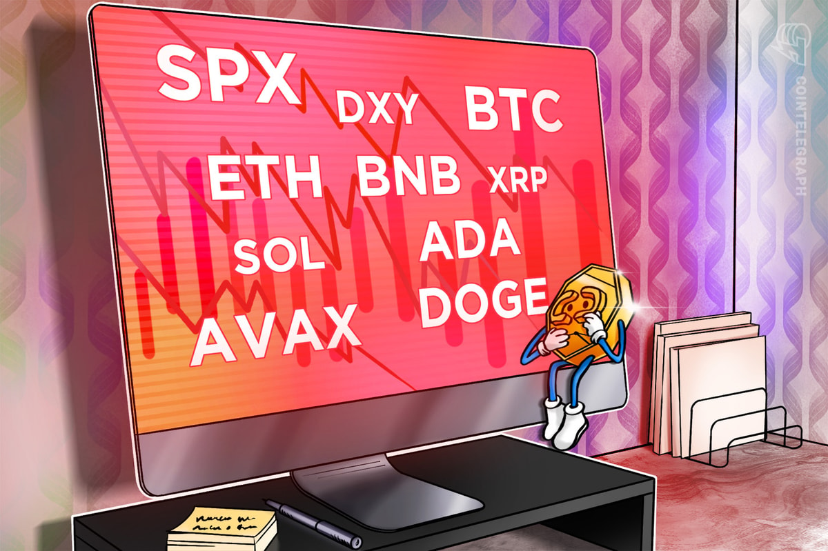 Price analysis 12/18: SPX, DXY, BTC, ETH, BNB, XRP, SOL, ADA, AVAX, DOGE