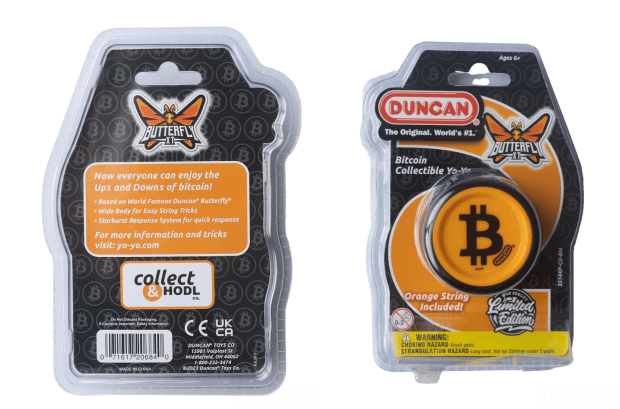 First Ever Bitcoin Duncan Yo-Yo Launches